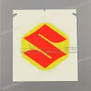Voorspatbord Suzuki "S" embleem