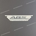 Front fender ABS emblem
