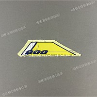 SUZUKI Pegatina para guardabarros delantero, lado derecho 68155-25L00-CJ6