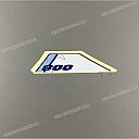 Front fender decal, right side