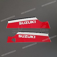 SUZUKI Juego de pegatinas para colín 68160-04780-2RT