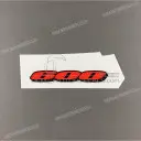 Tail cowl decal, right side