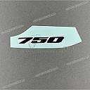 Tail cowl decal, right side
