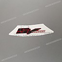 Kontpaneel sticker