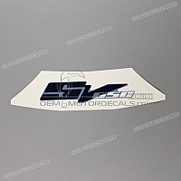 SUZUKI Emblème SUZUKI pour coque arrière de selle 68161-17G00-CTB