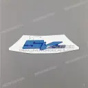 Kontpaneel sticker