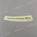 Autocollant carénage arrière queue, côté droit