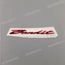 Zijdeksel Bandit embleem, rechterkant