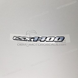 Adesivo posteriore coda carena