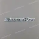 Muffler Executive emblem sticker