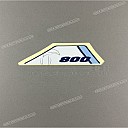 Front fender decal, left side
