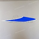 Seat tail cover graphic, left side