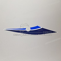 Adesivo posteriore coda carena, lato sinistro