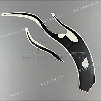 Front fender decal set