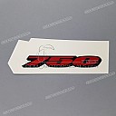 Left side fairing 750 emblem