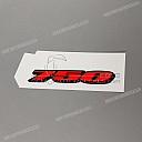 Left side fairing 750 emblem