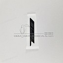 Tail cowl decal, left side