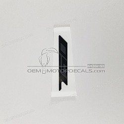 Kontpaneel sticker, linkerkant