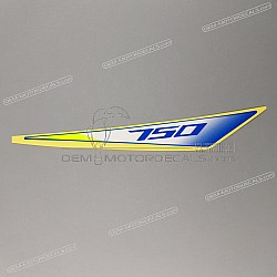 Naklejka na tylną owiewkę / zadupek, lewa strona