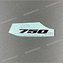 Tail cowl decal, left side