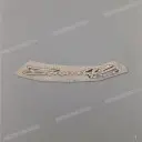 Emblème BANDIT pour coque arrière de selle, côté gauche