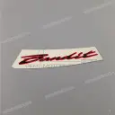 Zijdeksel Bandit embleem, linkerkant