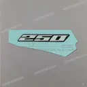 Emblema parafango posteriore RM-Z250