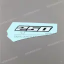 Emblema parafango posteriore RM-Z250