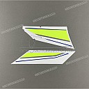 Side cowling decals set, right side