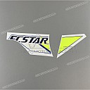 Side cowling decals set, right side