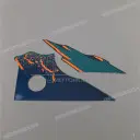 Pegatina para quilla, lado derecho