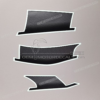 Belly pan decals set, right side