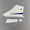 Side cowling decals set, right side