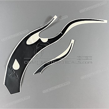 Front fender decal set