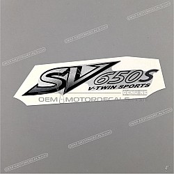 Emblème de flanc de carénage SV650S