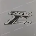 Emblème RGV pour sabot moteur