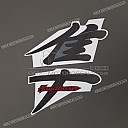 Onderkuip HAYABUSA embleem, rechterkant