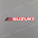 Autocollant de carénage supérieur avant