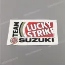 Emblème Team Suzuki pour sabot moteur