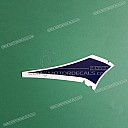 Under cowling GSX-R graphic, right side