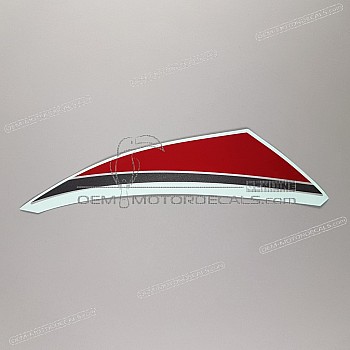 Side cowling decal, right side