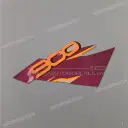 Autocollant de carénage inférieur RF900R, côté droit