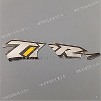 SUZUKI Seitenverkleidung Aufkleber Satz, Linke Seite 68190-02F10-K8W