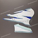 GSX-R Adesivo carena inferiore, lato sinistro