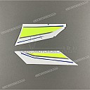 Side cowling decals set, left side