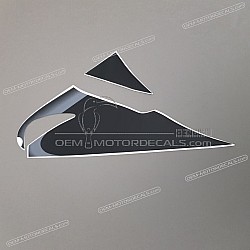 Side cowling decals set, left side