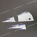 Pegatina lateral izquierda carenado GSX-R juego