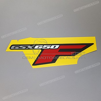 Side cowling decal, left side