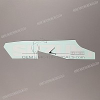 SUZUKI Adesivo carena inferiore, lato sinistro 68191-17K00-AGT