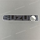 Belly pan decal, left side